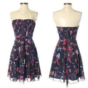 Madewell - Broadway & Broome Navy Print Dress